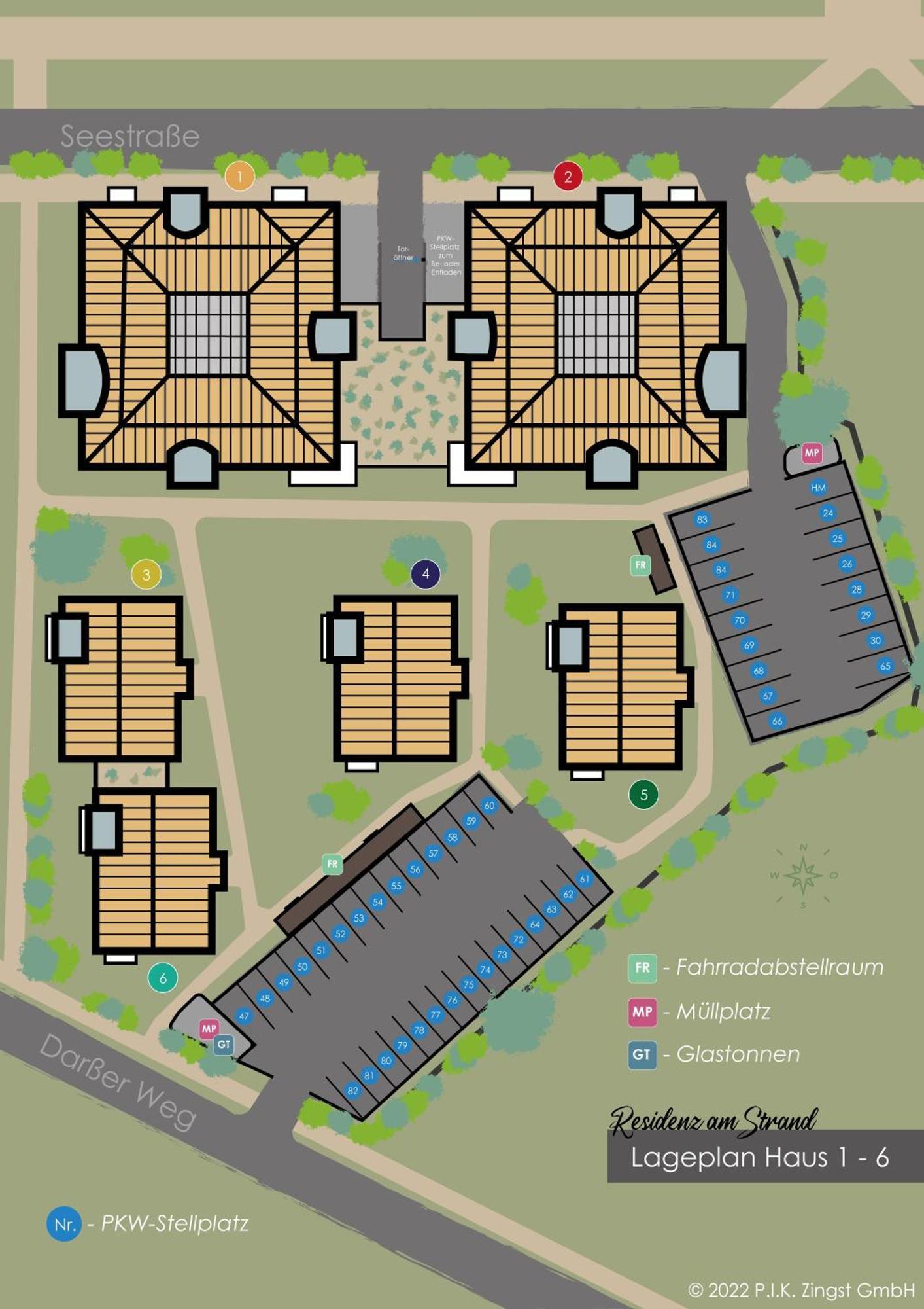 Residenz Am Strand Wohnung 4-56 Zingst Buitenkant foto